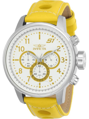 Invicta S1 Rally Chronograph GMT Quartz White Dial Men's Watch 24081 - INVICTA - BALAAN 1