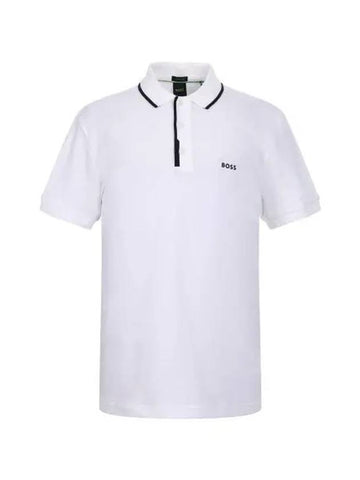 Air hole functional short sleeve polo shirt 50512742 100 - BOSS - BALAAN 1