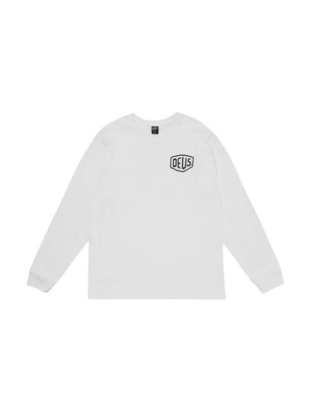 Seoul College Long Sleeve T Shirt White - DEUS EX MACHINA - BALAAN 1