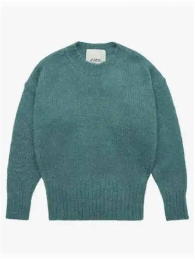 Emma Mohair Jumper Knit Top Dusty Green - ISABEL MARANT - BALAAN 2