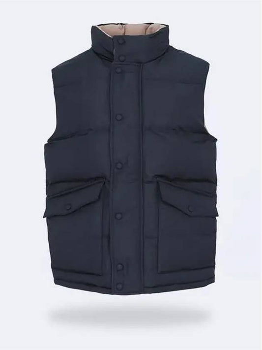 Men's Quilted Padded Vest Black - ALEXANDER MCQUEEN - BALAAN.