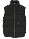 Seamless Tunnel Nylon Down Vest Black - STONE ISLAND - BALAAN 2