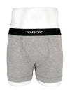 Boxer men's briefs underwear black gray 2 piece set T4XC3 008 - TOM FORD - BALAAN 5