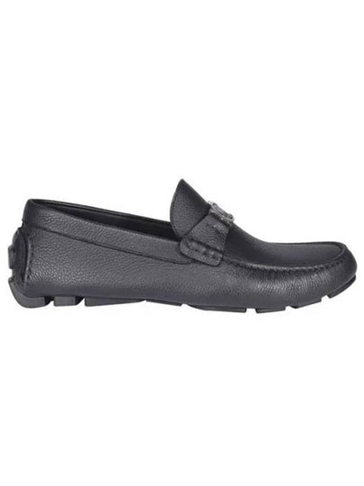 CD Signature Buckle Strap Loafers Black - DIOR - BALAAN 2