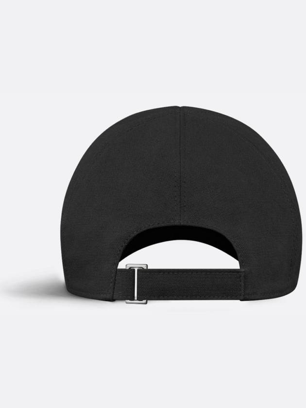 Halo Effect Logo Couture Ball Cap Black - DIOR - BALAAN 4