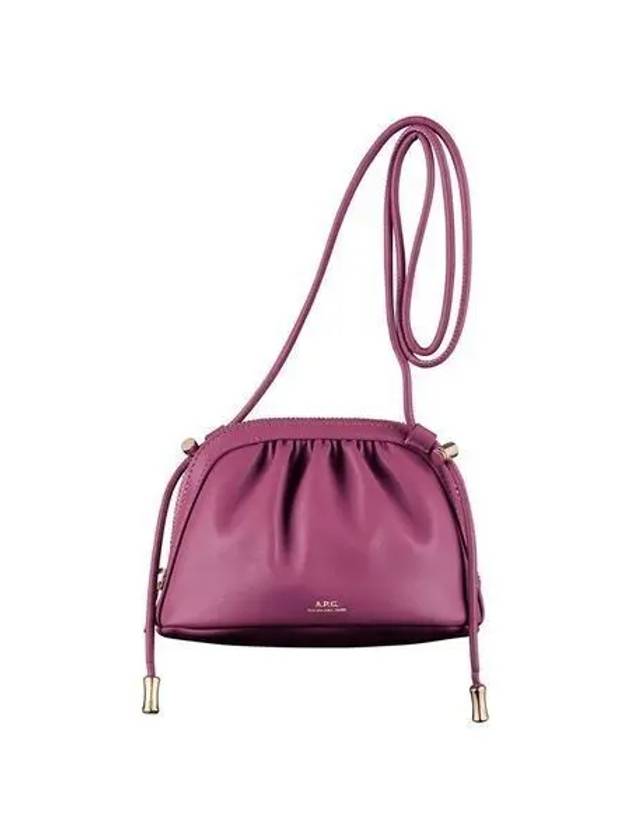 Ninon Small Drawstring Cross Bag Purple - A.P.C. - BALAAN 2