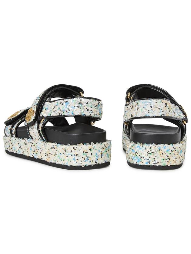 Kira Sport Sequin Sandals - TORY BURCH - BALAAN 7