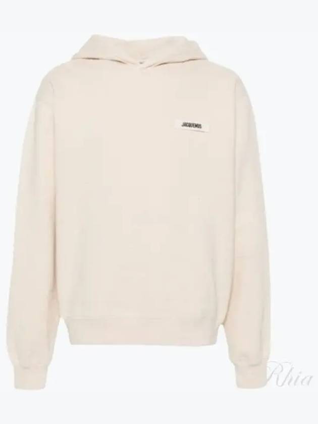 Le Gros Grain Hoodie Beige - JACQUEMUS - BALAAN 2