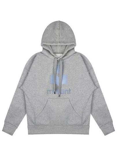 Miley Logo Print Hoodie Grey - ISABEL MARANT - BALAAN 2