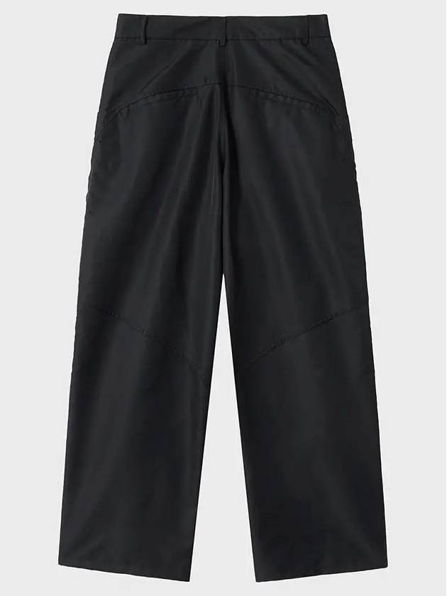 Platform Men's One Tuck Wide Pants Black - THEANTIPLATFORM - BALAAN 3