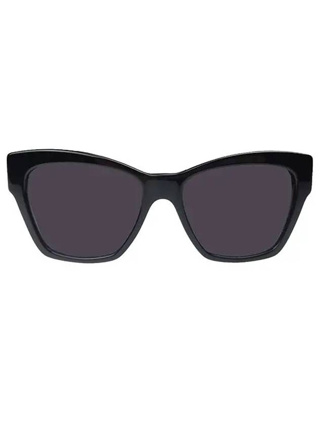 Eyewear Logo Square Sunglasses Black - CHANEL - BALAAN.
