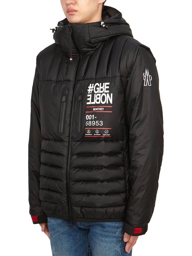 Grenoble Men's Padded Jumper 1A00057 68953 P99 - MONCLER - BALAAN 4