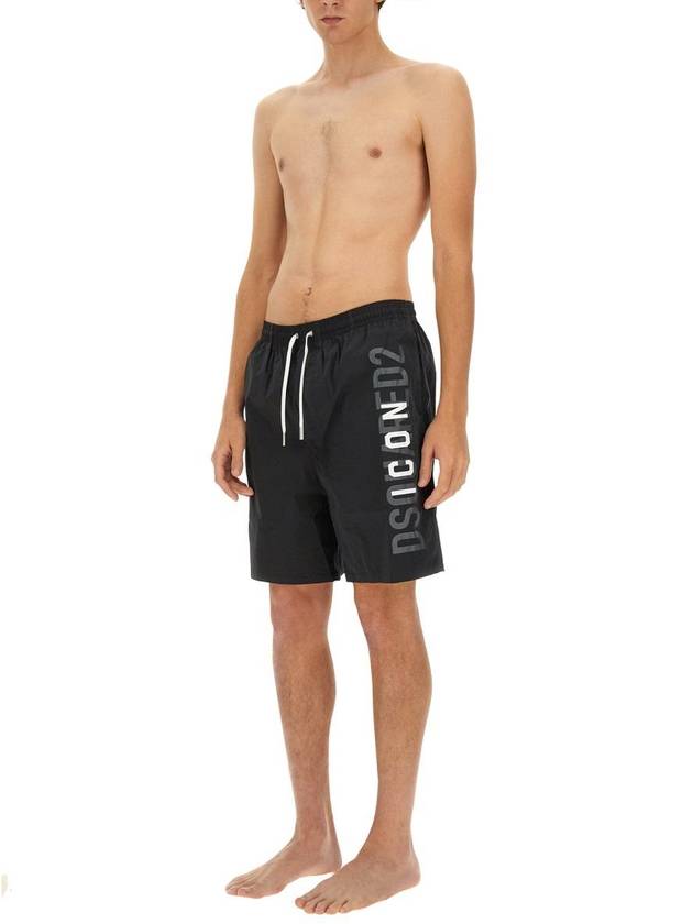 Dsquared2 Swimsuit With Logo - DSQUARED2 - BALAAN 2