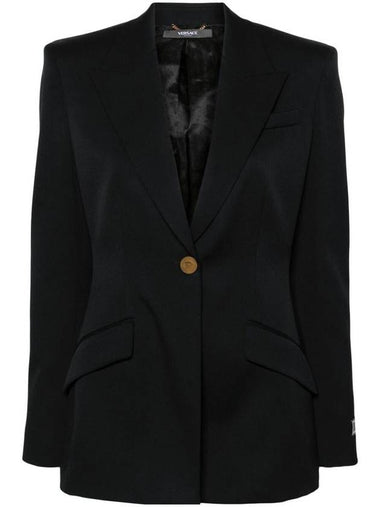 Versace Jacket In Stretch Wool Fabric Clothing - VERSACE - BALAAN 1