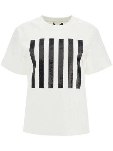 t-shirt the stripe box tee - MARC JACOBS - BALAAN 1