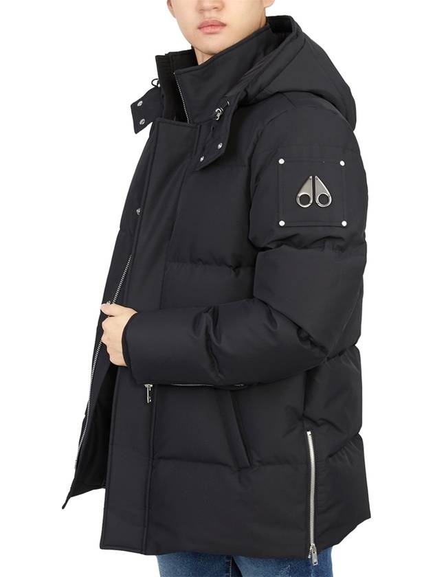 Men's Cloud Threequarter Parka Black - MOOSE KNUCKLES - BALAAN 7