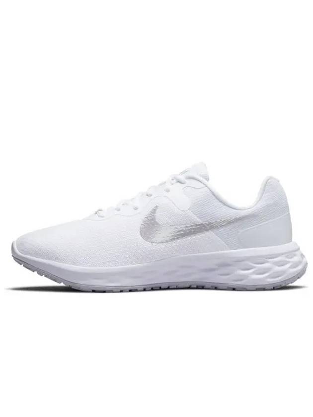 Revolution 6 Next Nature Low Top Sneakers Silver White - NIKE - BALAAN 2