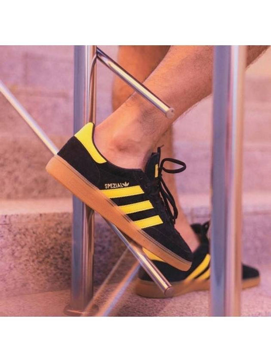 Handball Spezial Core Low Top Sneakers Yellow Black - ADIDAS - BALAAN 2