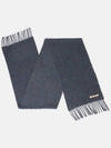 Canada Skinny Fringe Wool Scarf Muffler CA0218 - ACNE STUDIOS - BALAAN 3