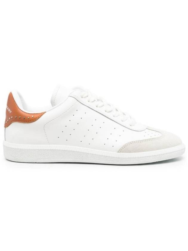 Bryce Low Top Sneakers White Brown - ISABEL MARANT - BALAAN 5