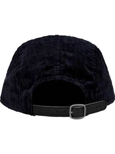 Velvet Pattern Camp Cap Black - SUPREME - BALAAN 2