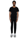 Pleated Short Sleeve T-Shirt Black - ISSEY MIYAKE - BALAAN 5