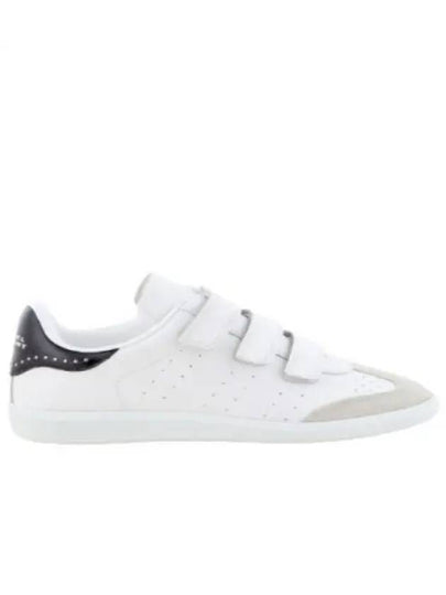 Beth Studs Strap Low Top Sneakers Black - ISABEL MARANT - BALAAN 2