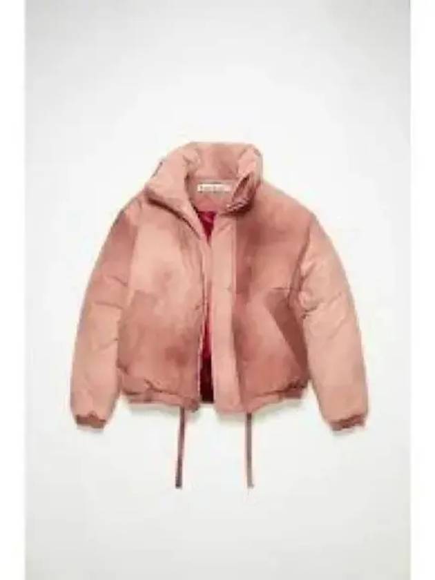 Wave Dyed Puffer Nylon Short Padded Pink - ACNE STUDIOS - BALAAN 2