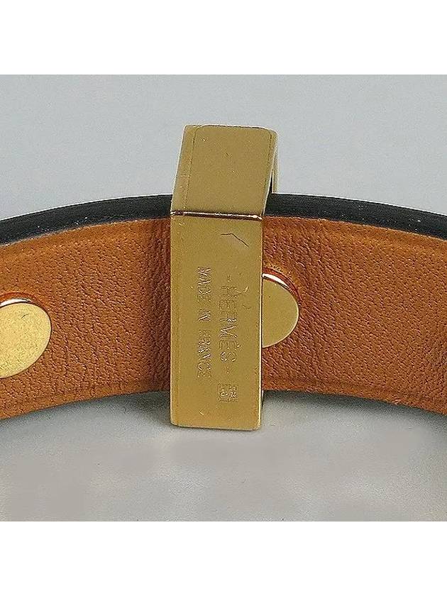 MINI DOG gold stud bracelet - HERMES - BALAAN 3