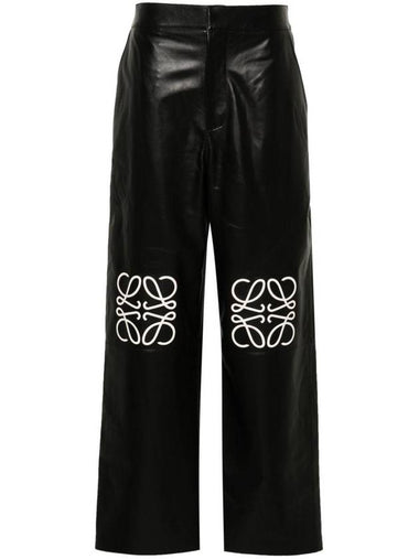 24 ss Anagram Baggy Leather Trousers S359Y54L481100 B0711054698 - LOEWE - BALAAN 1