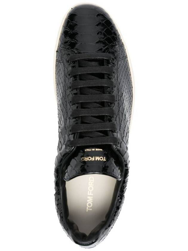 Tom Ford Patent Python Warwick Sneakers - TOM FORD - BALAAN 3