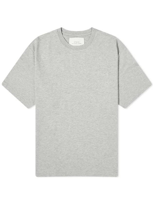 Bric Short Sleeve T-Shirt Grey - STUDIO NICHOLSON - BALAAN 1