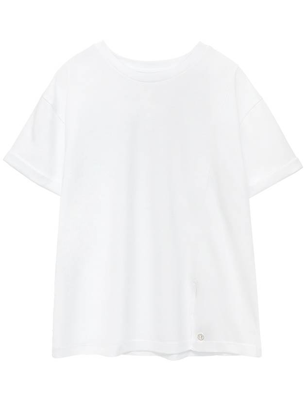 Prequel Slit T Shirt WHITE - ILROZE - BALAAN 1