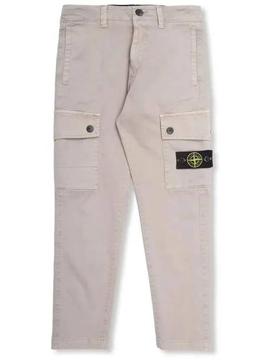 Kids Patch Logo Cargo Pants 771630115 V0190 - STONE ISLAND - BALAAN 1