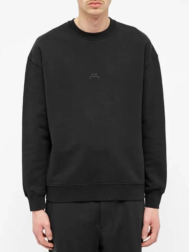 11th Anniversary Signature Logo Sweatshirt Black MW001WHL BLK - A-COLD-WALL - BALAAN 3