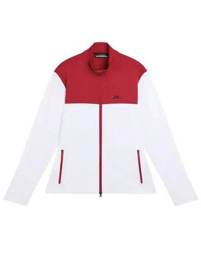 Banks Mid Layer Zip-Up Jacket Cherry White - J.LINDEBERG - BALAAN 2