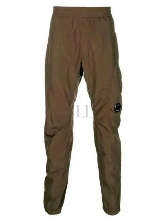 Lens Wappen Technical Cargo Track Pants Green - CP COMPANY - BALAAN 2