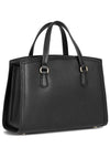 Chantal Small Leather Messenger Tote Bag Black - MICHAEL KORS - BALAAN 5