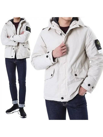 Stone Island Waffen Patch DAVID TC Duck Down Hooded Padded Jumper 791541349 V0097 - MONCLER - BALAAN 1