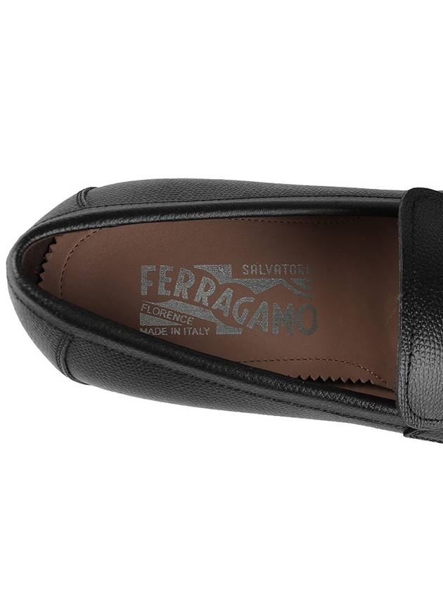 Men's Gancini Loafer Black - SALVATORE FERRAGAMO - BALAAN 9