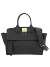 Studio Soft Tote Bag Black - SALVATORE FERRAGAMO - BALAAN 2