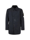 David TC Padding Jacket Navy - STONE ISLAND - BALAAN 2