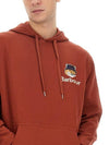 Fox Head Logo Hoodie Organge - BARBOUR - BALAAN 5