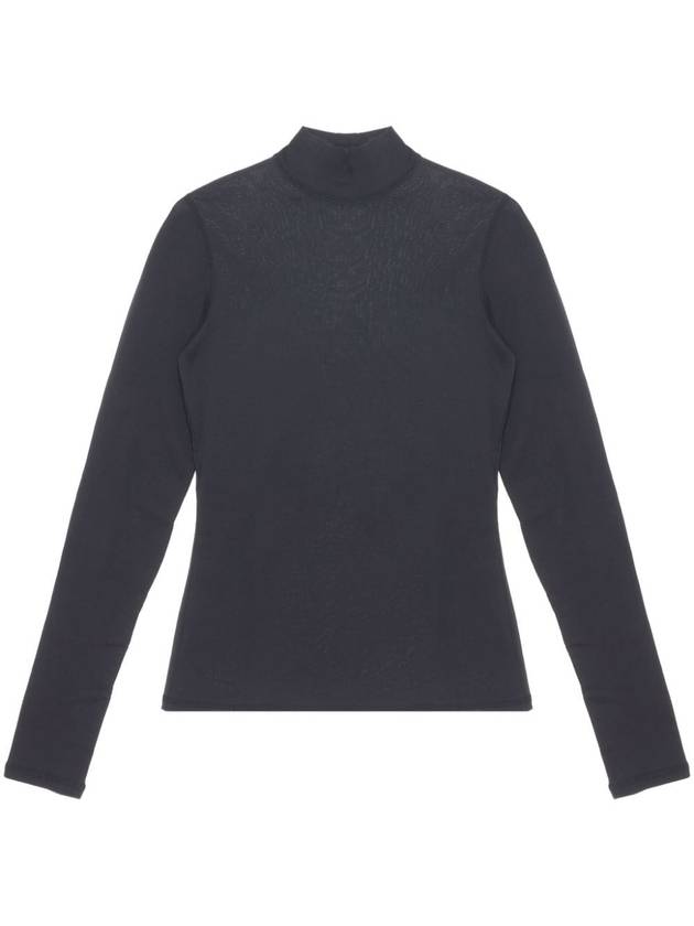 Rib Turtleneck Black - LEMAIRE - BALAAN 2