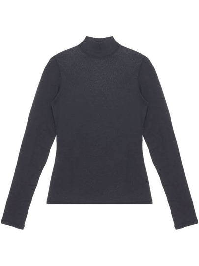 Rib Turtleneck Black - LEMAIRE - BALAAN 2