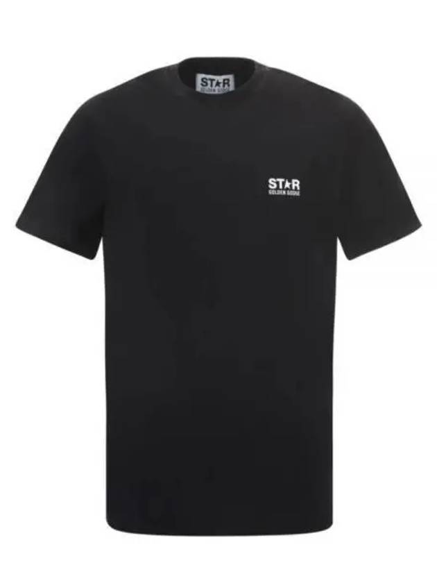 Star Collection Logo Short Sleeve T-Shirt Black - GOLDEN GOOSE - BALAAN 2