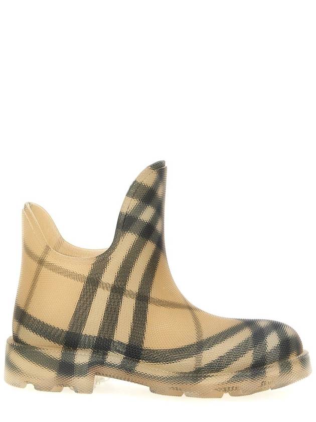 Burberry Check Ankle Boots - BURBERRY - BALAAN 1