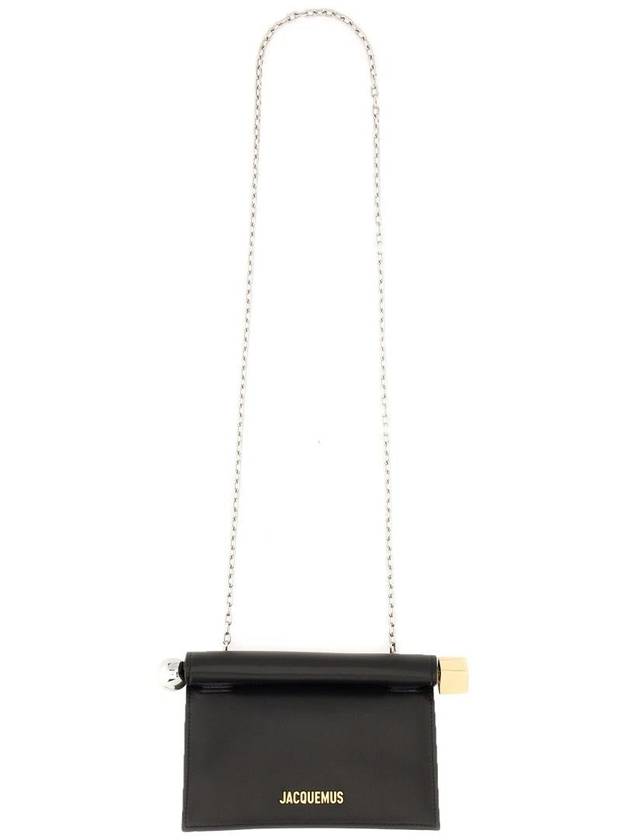 Le Petit Carr? Cross Bag Black - JACQUEMUS - BALAAN 4