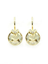 Bella V Drop Earrings Gold - SWAROVSKI - BALAAN 2