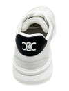 Runner Cr02 Calfskin Lace-Up Low Top Sneakers White - CELINE - BALAAN 6